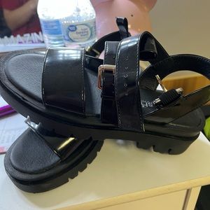 Boho sandals only worn once womens 9!